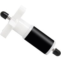 Tauchpumpen-Rotorlaufrad mit Welle und Lager, Wellenlager-Pumpen-Ersatzrotor, Tauchpumpen-Impeller-Ersatzfilter, für Aquarium-Ersatzfilter von LARGEIGHT