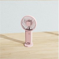 Tragbarer Ventilator, Mini-Handventilator mit Ständer, wiederaufladbarer persönlicher Ventilator, starker Luftstrom, geeignet für Reisen und Camping, Tragbarer Ventilator, Mini-Handventilator mit Ständer, wiederaufladbarer persönlicher Ventilator, starker Luftstrom, geeignet für Reisen und Camping, von LARGEIGHT
