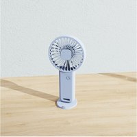 Tragbarer Ventilator, Mini-Handventilator mit Ständer, wiederaufladbarer persönlicher Ventilator, starker Luftstrom, geeignet für Reisen und Camping, Tragbarer Ventilator, Mini-Handventilator mit Ständer, wiederaufladbarer persönlicher Ventilator, starker Luftstrom, geeignet für Reisen und Camping, von LARGEIGHT