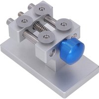 Uhrenlünettenöffner, professionelles Uhrenlünettenwerkzeug, Uhrengehäuseschließer, Uhrenreparaturwerkzeug für Uhrmacher, Batteriereparatur (Silber) von LARGEIGHT