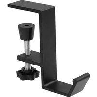 x Kopfhörerhalter, Support-Kopfhörerhalter, verstellbarer Schreibtisch-Schreibtisch mit Haken zum Aufhängen, Schreibtisch-Organizer für von LARGEIGHT
