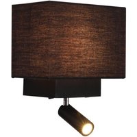 Larissa Lighting - Aheloy Sconce Wandleuchte led 3W 1x E27 Schwarz von LARISSA LIGHTING