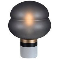 Larissa Lighting - Areteou Tischleuchte 1x E27 Max 20W Schwarz-Glas von LARISSA LIGHTING