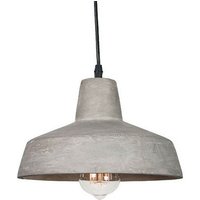 Larissa Lighting - Askas Dome Deckenpendel 1 Beton hell von LARISSA LIGHTING