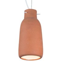 Larissa Lighting - Berovo Dome Deckenpendel 1 heller Ton von LARISSA LIGHTING