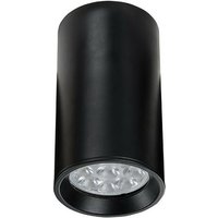 Momin Aufbau-Deckenleuchte Downlight Spot 1 Licht Aluminium schwarz von LARISSA LIGHTING