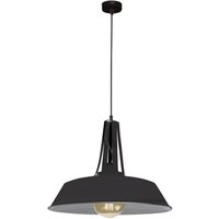 Larissa Lighting - Serres Dome Deckenpendelleuchte 1x E27 max 40W schwarz von LARISSA LIGHTING