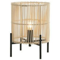 Xanthi Tischlampe E14 Max 25W Rattan Natrual Ein-/Ausschalter von LARISSA LIGHTING