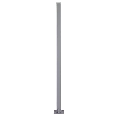 LARMNEE Standpfosten für Markisengriff, 190-200 cm, Haltestange, einseitige Markise mit Eisen, Grau EBE193TBP02-B von LARMNEE