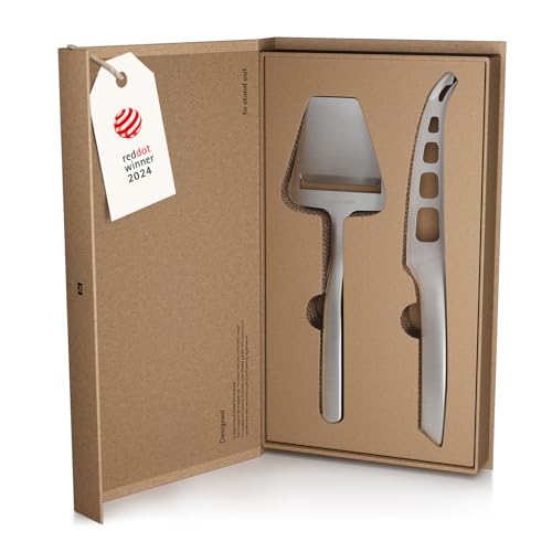 LARS NYSØM Edelstahl Käsemesser & Käsehobel Set I Käsemesser und Käsehobel - Set 2-tlg. (Stainless Steel) von LARS NYSØM