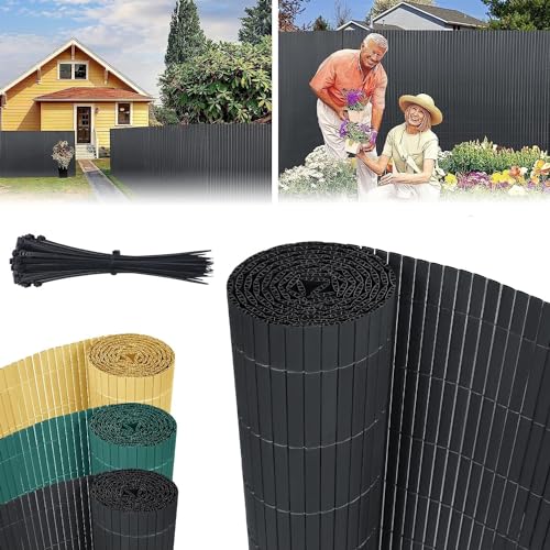 LARS360 Sichtschutzmatte 120x400cm Grau, Sichtschutzzaun Sichtschutz Windschutz PVC Zaun UV-beständig Wetterfest Ideal für Terrasse Garten Balkon LARS360 Sichtschutzmatte 120x400cm Grau, Sichtschutzzaun Sichtschutz Windschutz PVC Zaun UV-beständig Wetterfest Ideal für Terrasse Garten Balkon von LARS360