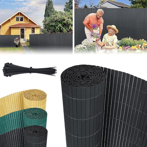 LARS360 Sichtschutzmatte 90x600cm Grau, Sichtschutzzaun Sichtschutz Windschutz PVC Zaun, UV-beständig Wetterfest Ideal für Garten Balkon Terrasse LARS360 Sichtschutzmatte 90x600cm Grau, Sichtschutzzaun Sichtschutz Windschutz PVC Zaun, UV-beständig Wetterfest Ideal für Garten Balkon Terrasse von LARS360