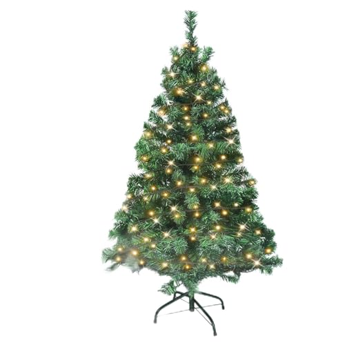 LARS360 künstlicher Weihnachtsbaum mit Beleuchtung, 180cm PVC LED Weihnachtsbaum künstlich Tannenbaum künstlich, Simulierter Kunst Weihnachtsbaum mit 570 Zweigstelle (180cm 250 Leuchten) von LARS360