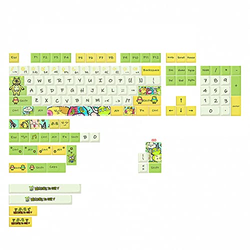 Keycap PBT Standard Dye Sublimation Smart Keycaps 135Keys XDA Profile For Mechanical Keyboard GK61 64 68 96 Smart Key Keycap PBT Standard Dye Sublimation Smart Keycaps 135Keys XDA Profile For Mechanical Keyboard GK61 64 68 96 Smart Key von LARUISEE