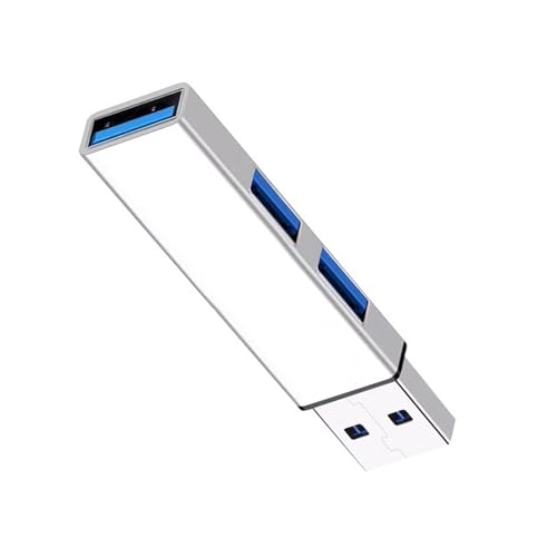 Kompakter USB C Hub/USB Hub Multiport Expander USB Splitter USB Dongle USB C auf USB Adapter zum Aufladen von Daten Übertragung USB Adapter von LARUISEE
