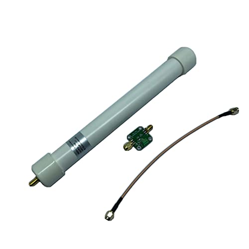 LARUISEE 1090 MHz B Omnidirektionale Glasfaserantenne Außenbereich Unterstützt Flight Aware von LARUISEE