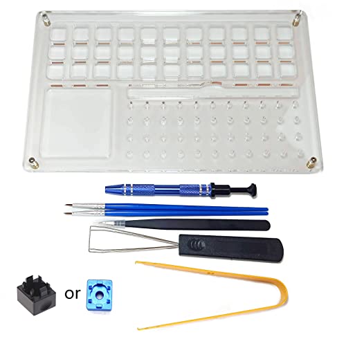LARUISEE 8PCS Station Acryl Deck Entfernung Plattform Tastenkappen Puller MX Mechanische von LARUISEE