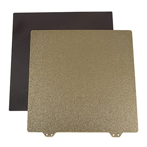 LARUISEE Doppelseitiges Federstahlblech Strukturiert Magnetischer Basis 3 Heißbett 235 X 235 Mm von LARUISEE