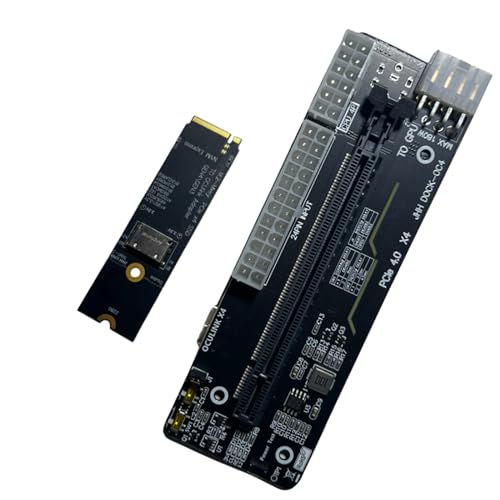 LARUISEE Grafikkarte Vertikale Halterung Computer PCIE Vertikal GPU Halterung Case Grafikkarte GPU Dock Erweiterungskarte Notebook Erfolgsrate von LARUISEE