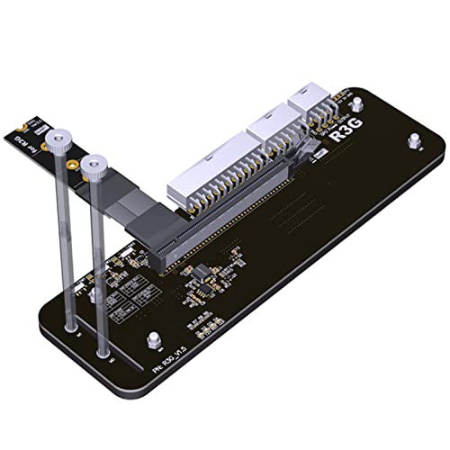 LARUISEE R43SG/R43SGTU Externer Grafikkartenständer Halterung M.2 M-Key PCIe3.0x4 Kabel Erweiterungskartenhalterung 25 cm 50 cm R43sg Grafikkartenständer von LARUISEE