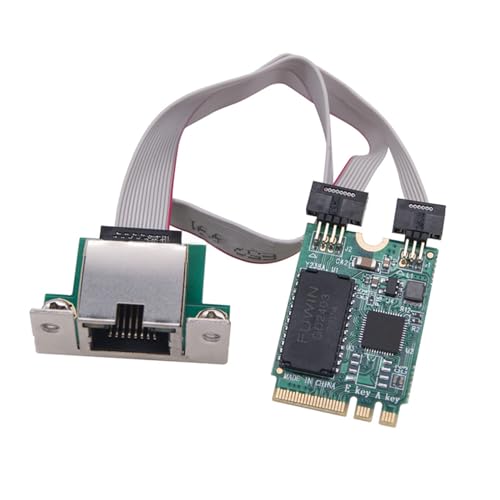 M.2 A+E 2.5G Ethernet Adapter 2.5G/1G/100M Gigabit M.2 Netzwerkkarte 8125B RTL8125B Control Fast Desktop Kit M.2 A+E 2.5G Ethernet Adapter 2.5G/1G/100M Gigabit M.2 Netzwerkkarte 8125B RTL8125B Control Fast Desktop Kit von LARUISEE