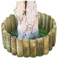 Lasa - 200x20 cm eingezäunte Grenzen in Kiefern Holz imprägniert von LASA