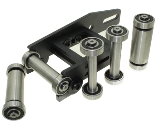 Small Wheel Holder with 5 Small Steel Wheels Full Kit For Belt Grinder 2x72 von LASANA SMART MACHINES