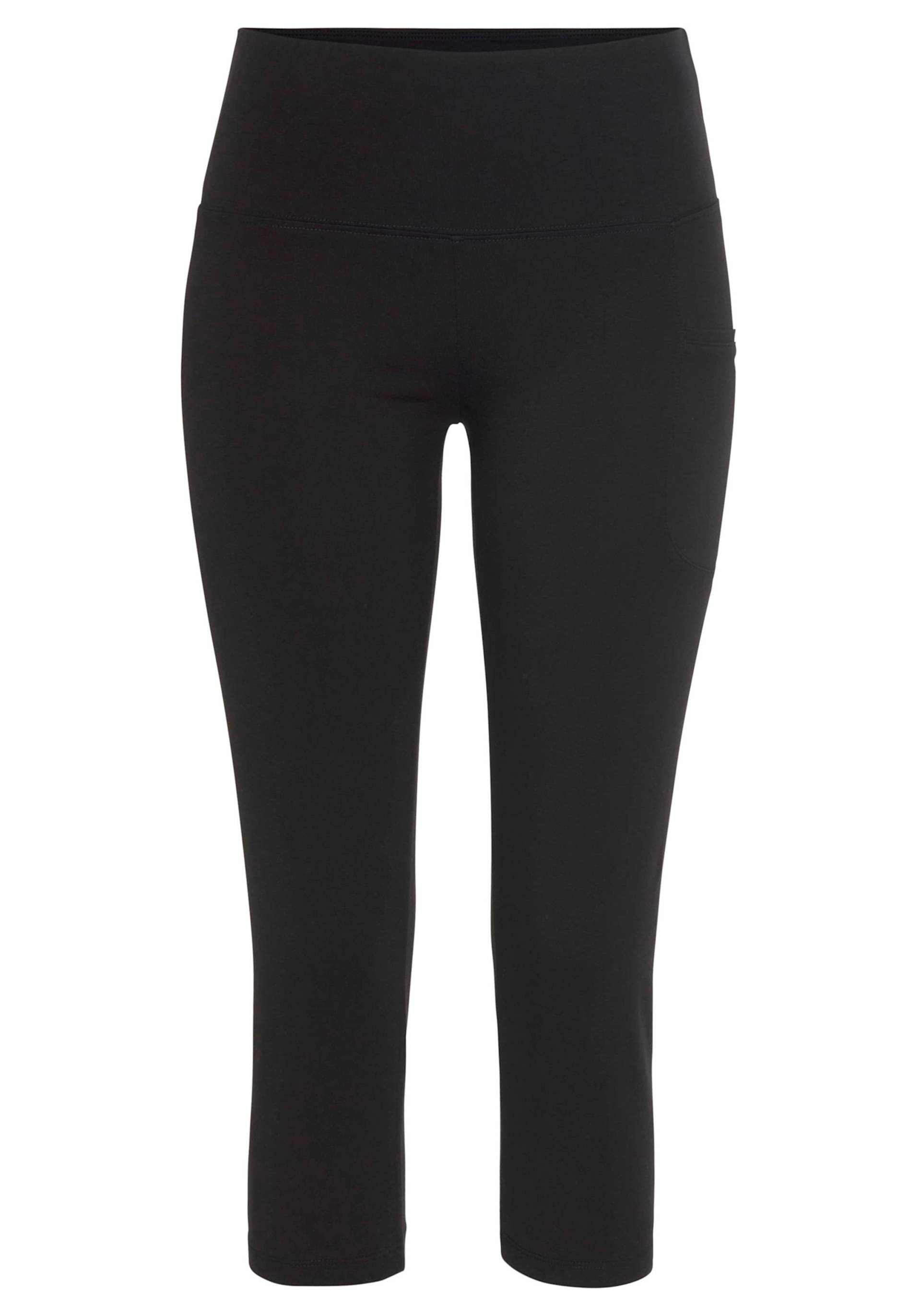 3/4-Leggings in schwarz von LASCANA ACTIVE von LASCANA ACTIVE