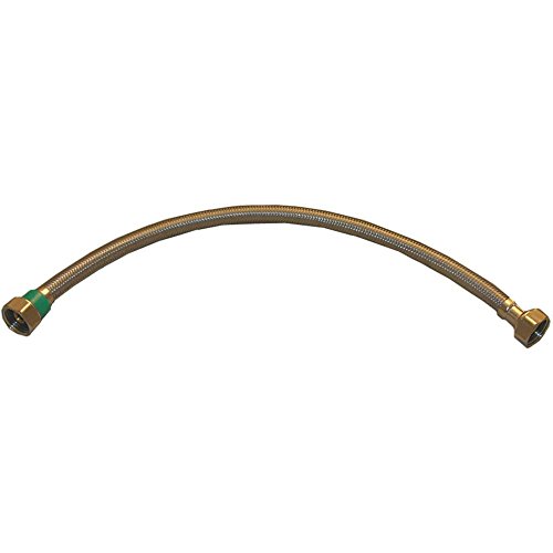 1/2 Eisen Rohr, weiblich x 1/2 Eisen Rohr, weiblich 24 Inch Silver/Pewter 1/2 Eisen Rohr, weiblich x 1/2 Eisen Rohr, weiblich 24 Inch Silver/Pewter von LASCO