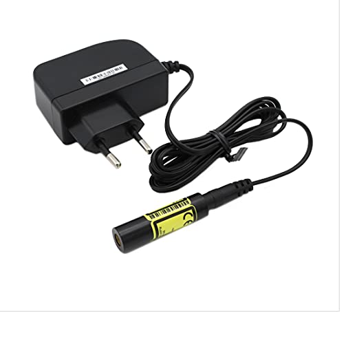 Laserfuchs Linienlaser rot, 650nm, 90°, 5V DC, Ø12x45 mm, Fokus 1m, Laserklasse 1, inkl. Netzteil - 70105711 von LASERFUCHS