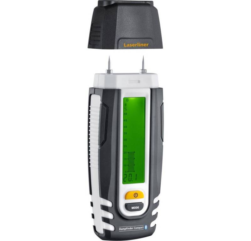 LASERLINER Feuchtigkeitsmesser Laserliner DampFinder Compact Plus Materialfeuchtemessgerät Messbere von LASERLINER