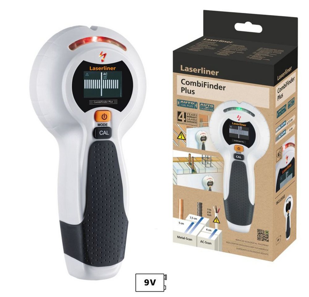 LASERLINER Laserwasserwaage Laserliner CombiFinder Plus Elektronisches Ortungsgerät LASERLINER Laserwasserwaage Laserliner CombiFinder Plus Elektronisches Ortungsgerät von LASERLINER
