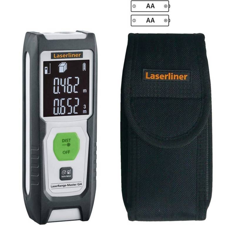 LASERLINER Laserwasserwaage Laserliner Laser-Entferungsmesser LaserRange-Master Gi4 bis 40 m von LASERLINER