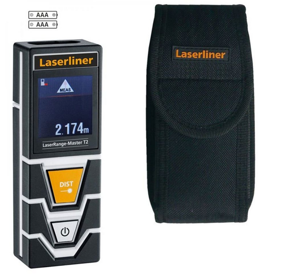 LASERLINER Laserwasserwaage Laserliner LaserRange-Master T2 Laser-Entfernungsmesser von LASERLINER