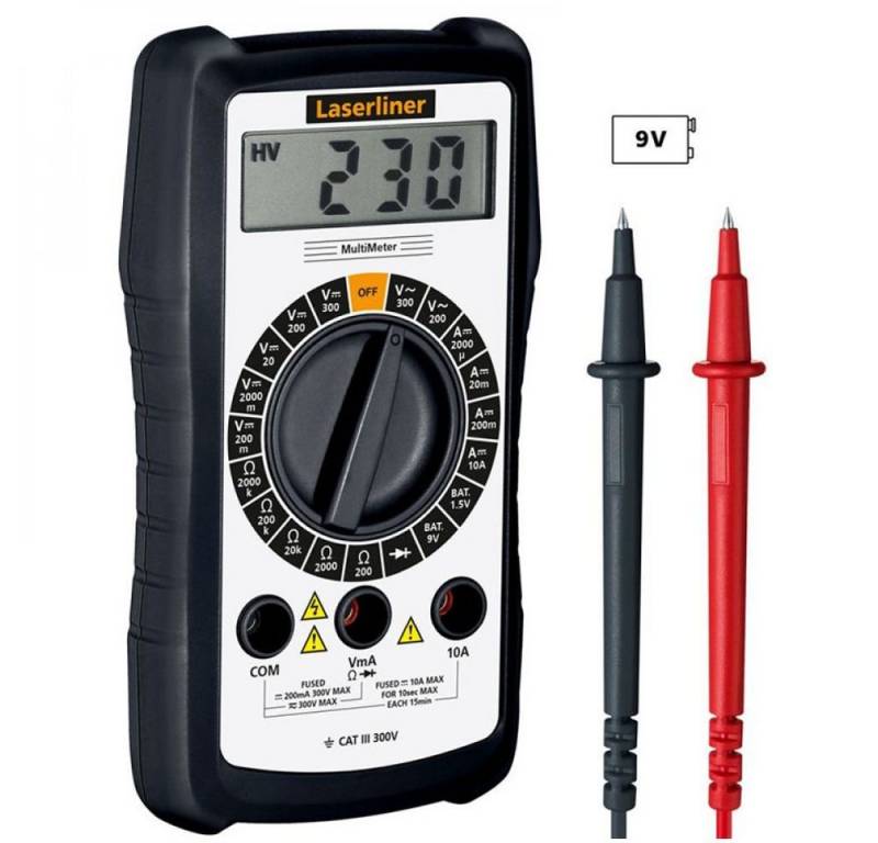 LASERLINER Laserwasserwaage Laserliner Multi Meter Elektro-Prüfgerät LASERLINER Laserwasserwaage Laserliner Multi Meter Elektro-Prüfgerät von LASERLINER