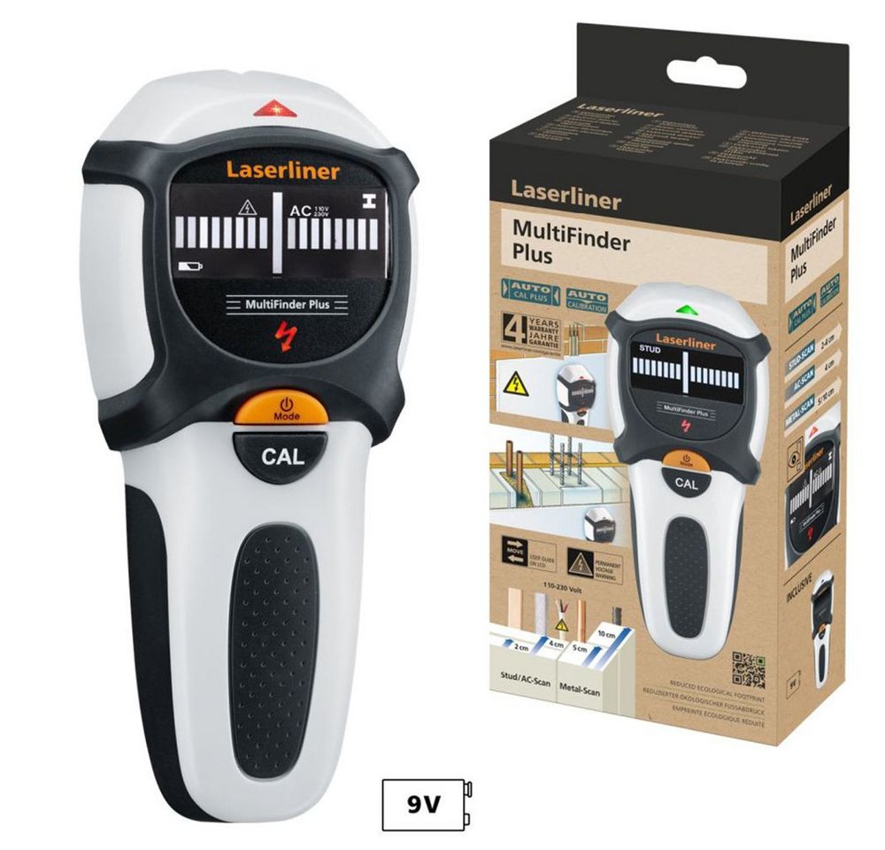 LASERLINER Laserwasserwaage Laserliner MultiFinder Plus Universelles Ortungsgerät LASERLINER Laserwasserwaage Laserliner MultiFinder Plus Universelles Ortungsgerät von LASERLINER