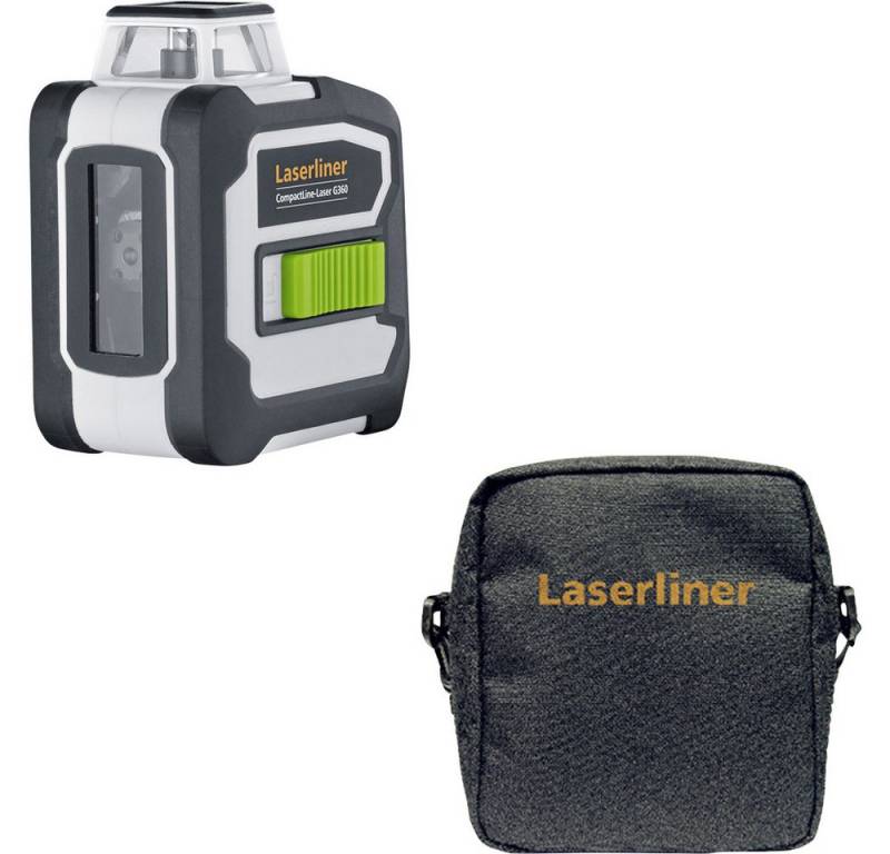 LASERLINER Nivelliergerät Laserliner CompactLine-Laser G360 Kreuzlinienlaser inkl. Tasche Reich, (CompactLine-Laser G360) von LASERLINER