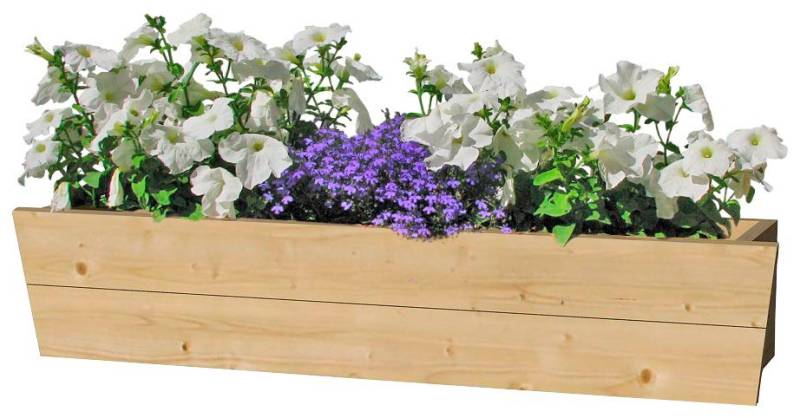 LASITA MAJA Blumenkasten, 90 cm, Fichtenholz von LASITA MAJA