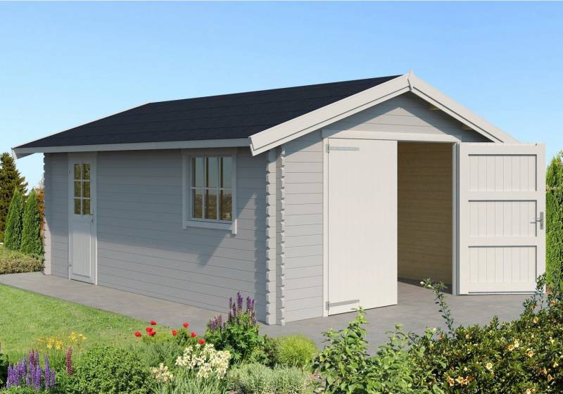 LASITA MAJA Garage Yarik, BxT: 474x583 cm, 202 cm Einfahrthöhe von LASITA MAJA
