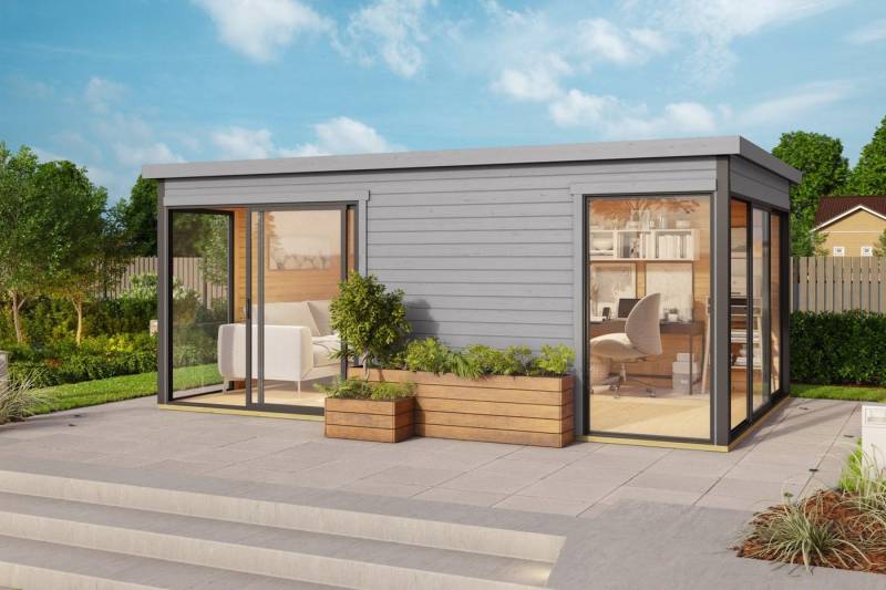 LASITA MAJA Gartenhaus Domeo 3 Holzhaus, BxT: 509x322 cm von LASITA MAJA