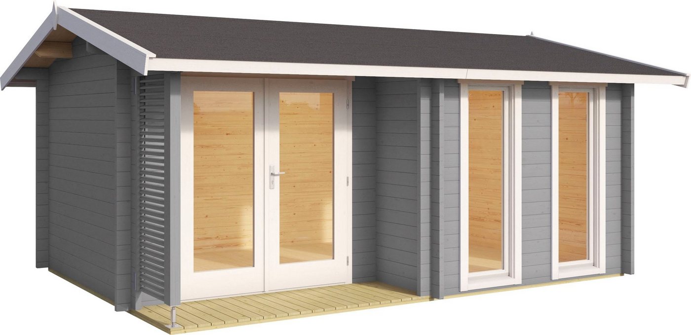 LASITA MAJA Gartenhaus HAMPSHIRE, BxT: 480x376 cm, (Set, inkl. Fussbodenbretter zum verlegen) von LASITA MAJA