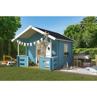 LASITA MAJA Kinderspielhaus »Lido«, BxHxT: 269 x 211 x 330 cm, blau von LASITA MAJA
