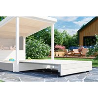 LASITA MAJA Sandkastenabdeckung »Pippi 2«, LxB: 195 x 215 cm, weiss von LASITA MAJA