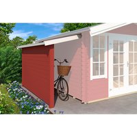 LASITA MAJA Schleppdach, BxT: 220 x 90 cm (Aufstellmaß ), rot von LASITA MAJA