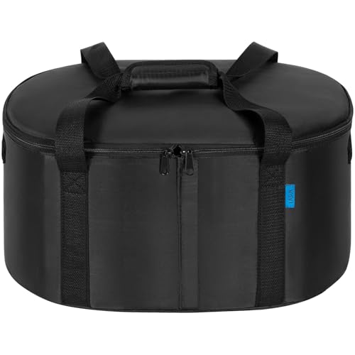 LASUK Tragbare Reisetasche für Slow Cooker, isolierte Tragetasche für 4–8 Quart Crock Carrier kompatibel mit anderen Marken, internes Netznetz hält den Topf an Ort und Stelle, für Reisen, Outdoor von LASUK