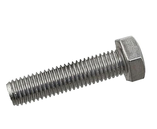 1/2 Stück Linksgewinde Außensechskantschrauben M6 M8 M10 M12 304 Edelstahl Rückwärtsgewinde Linkszahn Außensechskantschrauben (Size : M6x40(2pcs)) von LATOOR