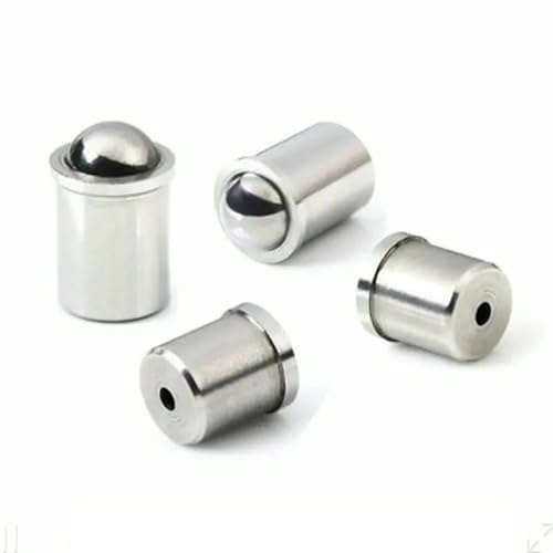 100 Teile/los 3mm 4mm 5mm 6mm 8mm 10mm 304 Edelstahl Ball Plunger Push-Fit ball Frühling Ball Kolben(YXP08 8MM X 9) von LATOOR