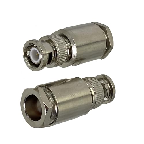 2 stücke Stecker BNC Stecker Männlich Klemme for RG8 LMR400 RG213 Kabel Draht Terminals Gerade RF Koaxial Adapter 2 stücke Stecker BNC Stecker Männlich Klemme for RG8 LMR400 RG213 Kabel Draht Terminals Gerade RF Koaxial Adapter von LATOOR