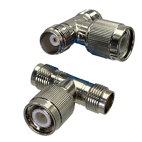 2 x Steckeradapter TNC-Stecker auf 2 x TNC-Buchse T-Splitter RF-Koaxialkonverter-Drahtklemmen 2 x Steckeradapter TNC-Stecker auf 2 x TNC-Buchse T-Splitter RF-Koaxialkonverter-Drahtklemmen von LATOOR