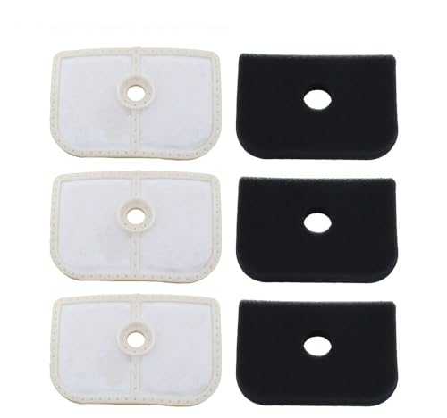 6 stücke Filz Luftfilter 576401601 577851501 for Husqvarna 525L 525LS 525LST 525RJD 525RS Rasenmäher Teile von LATOOR